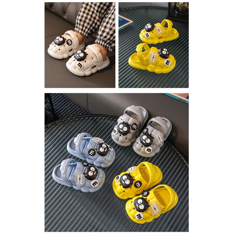 Dép Sandal Xỏ Ngón Bằng EVA Chống Trượt Họa Tiết Hoạt Hình Thời Trang Mùa Hè Cho Bé TTC226
