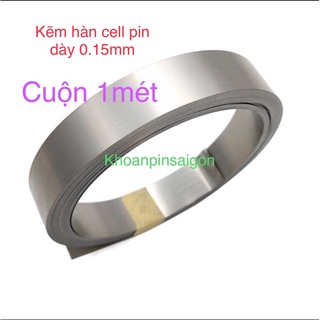 Kẽm hàn cell pin loại 1 mét