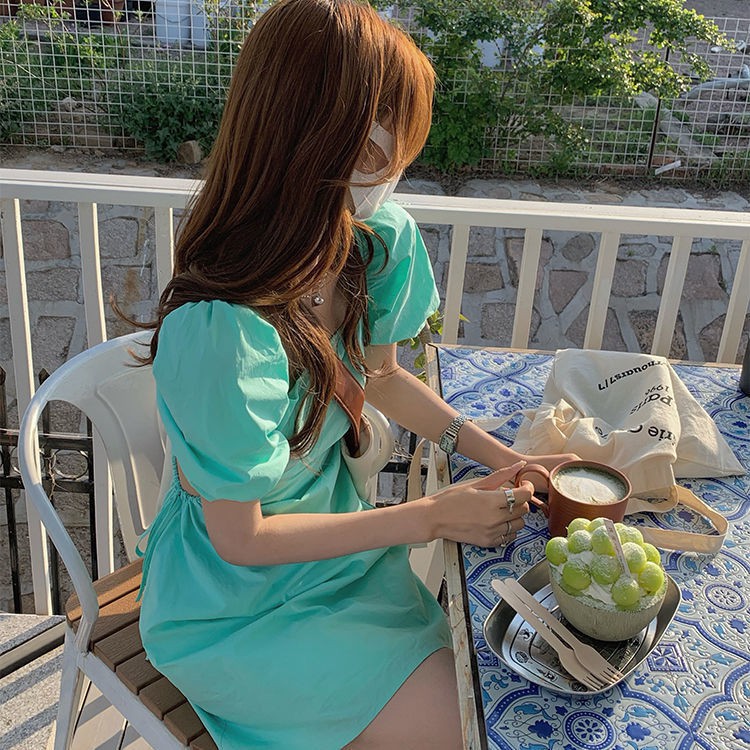 Đầm tay phồng độc đáo thời trang mùa hè 2021 cho nữ | BigBuy360 - bigbuy360.vn