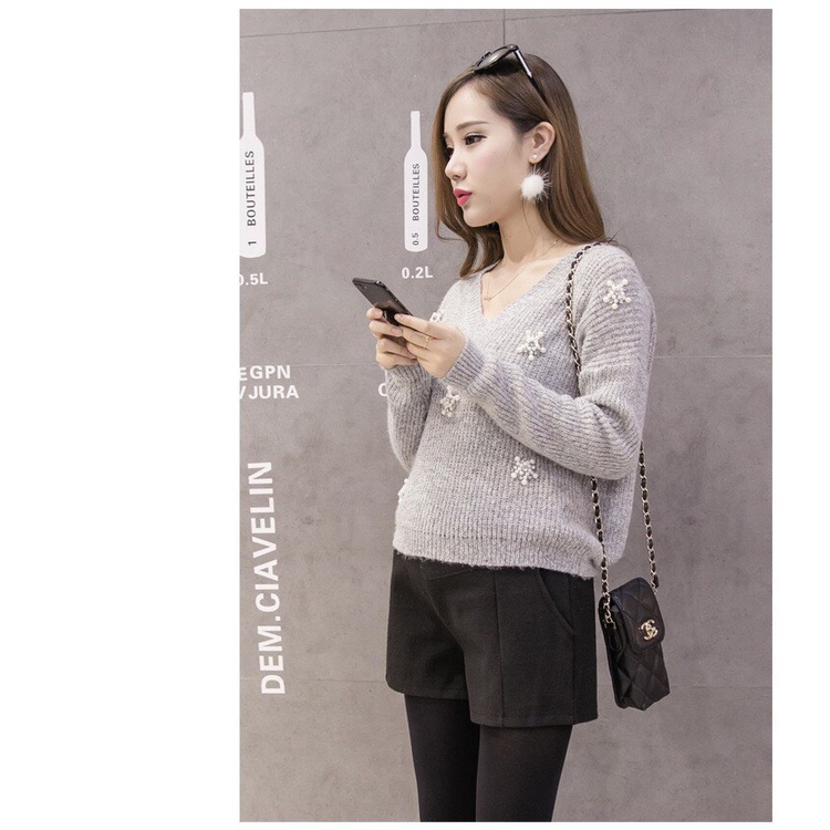 Quần BẦU Sooc DẠ siêu đẹp cao cấp mềm mại có chun chỉnh bụng, form rộng rãi, mặc thoải mái