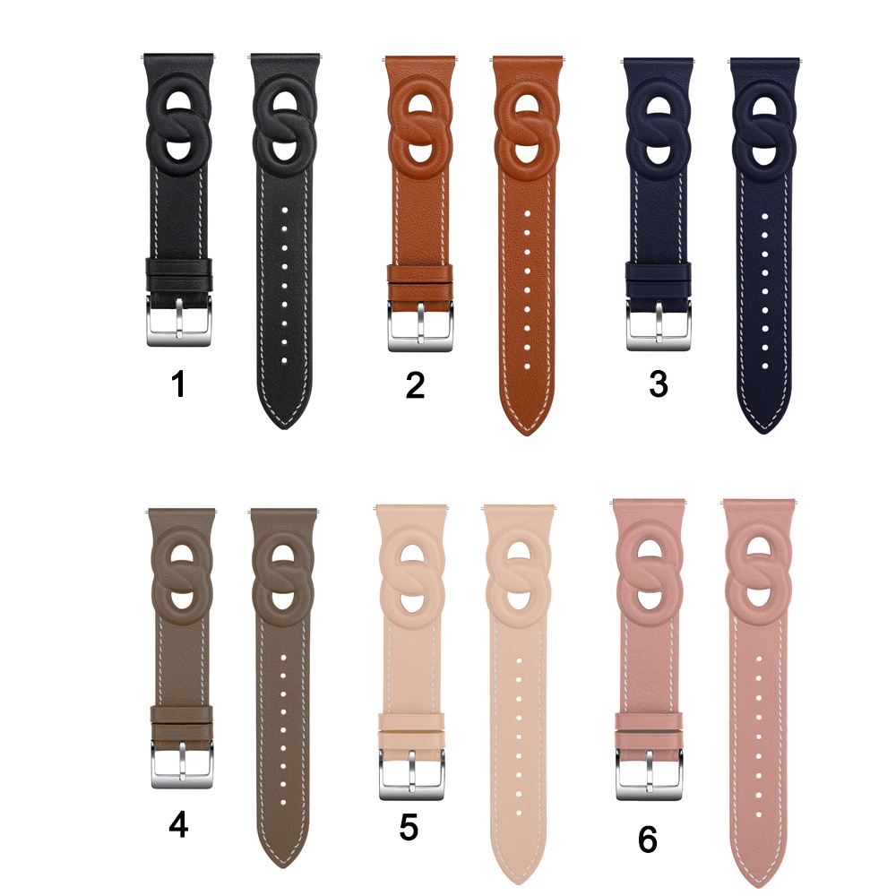 Dây Đeo Thay Thế Chất Liệu Da Cao Cấp Cho Huami Amazfit GTS 4 GTS4 mini
