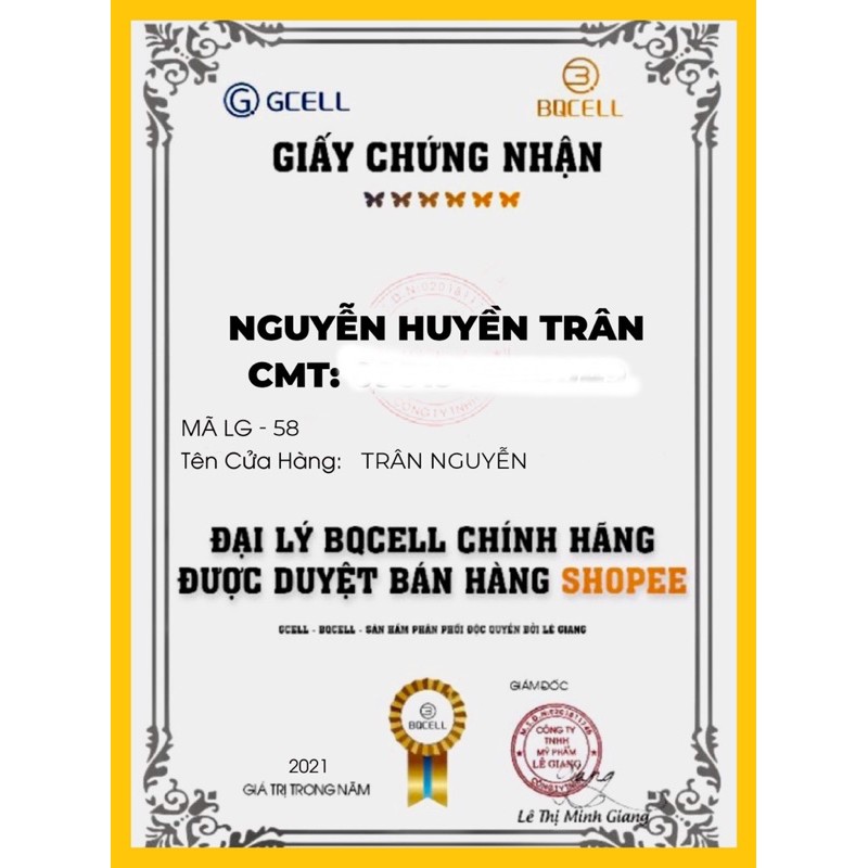 KEM CHỐNG NẮNG GCELL HÀN QUỐC