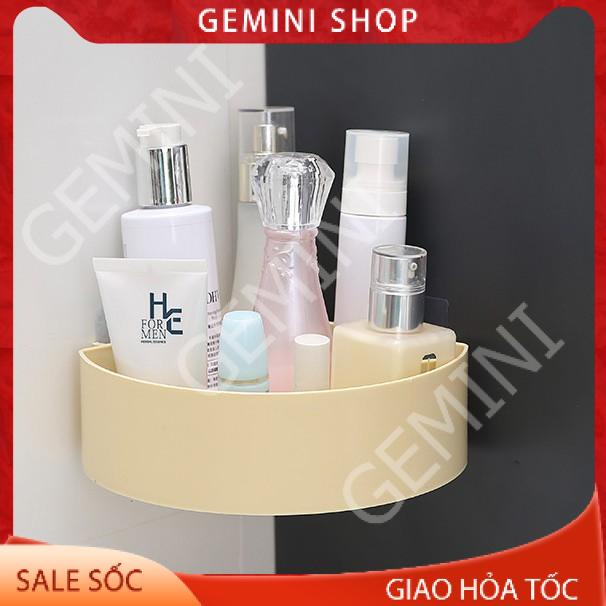 Kệ góc nhà tắm kệ chữ nhật dán tường N215 siêu dính chắc giá để đồ phòng tắm tam giác kệ ngang nhà bếp siêu chắc GEMINI