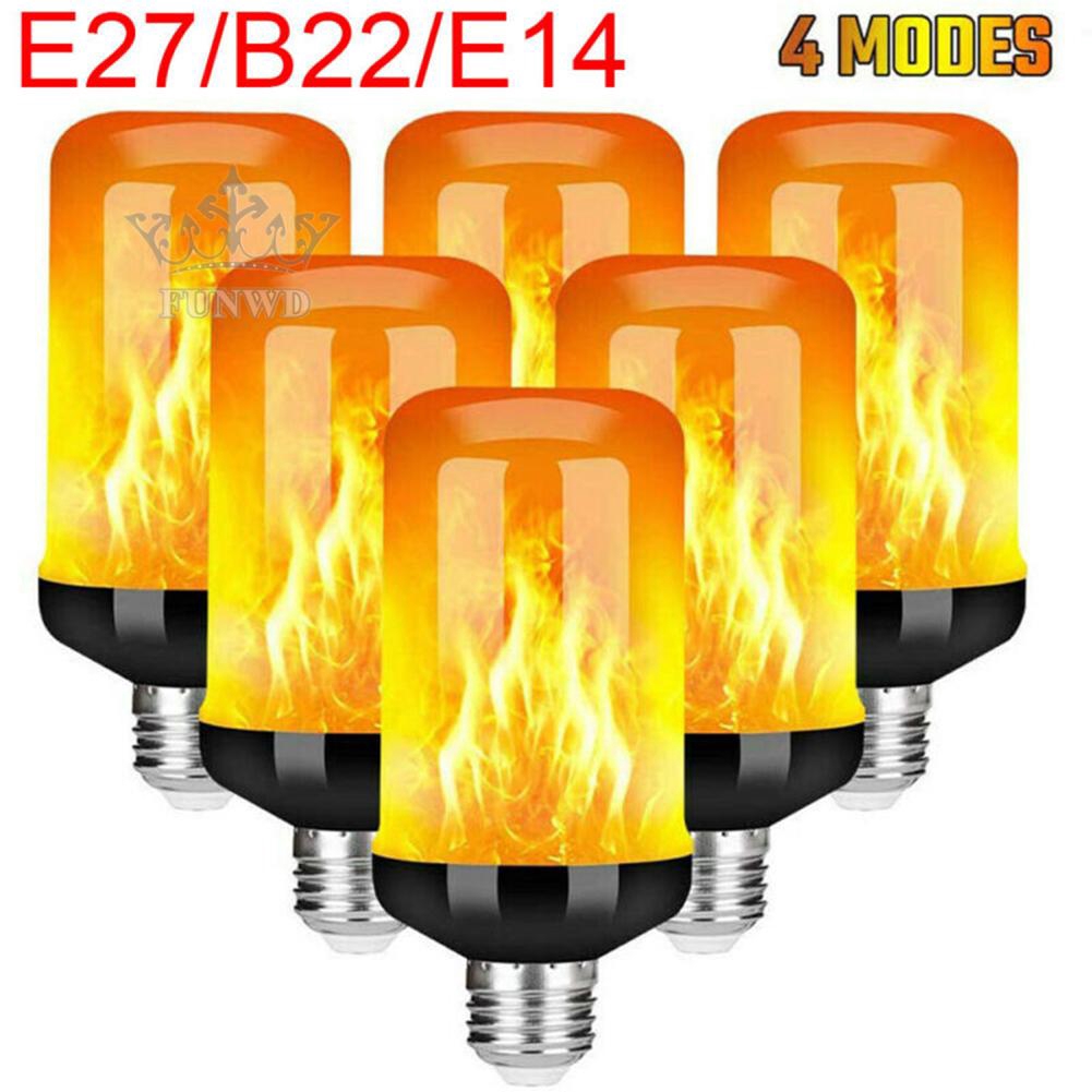 Đèn Led 90 Bóng 5w / 7w Hiệu Ứng Ngọn Lửa Trang Trí