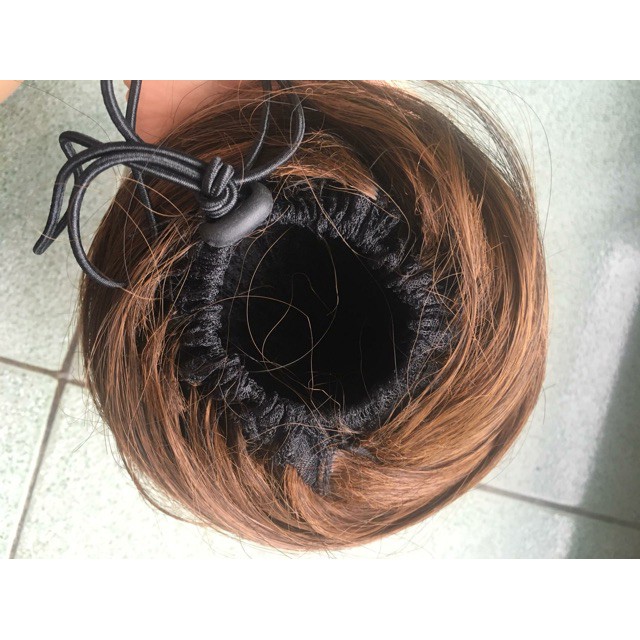 Tóc Giả Nữ Đẹp 𝑭𝑹𝑬𝑬𝑺𝑯𝑰𝑷 Tóc Búi Tròn