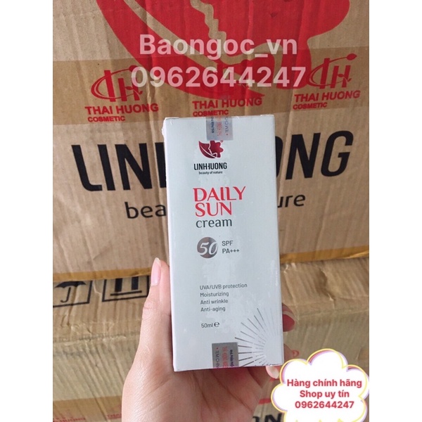 Kem chống nắng daily sun linh hương (Chính hãng)