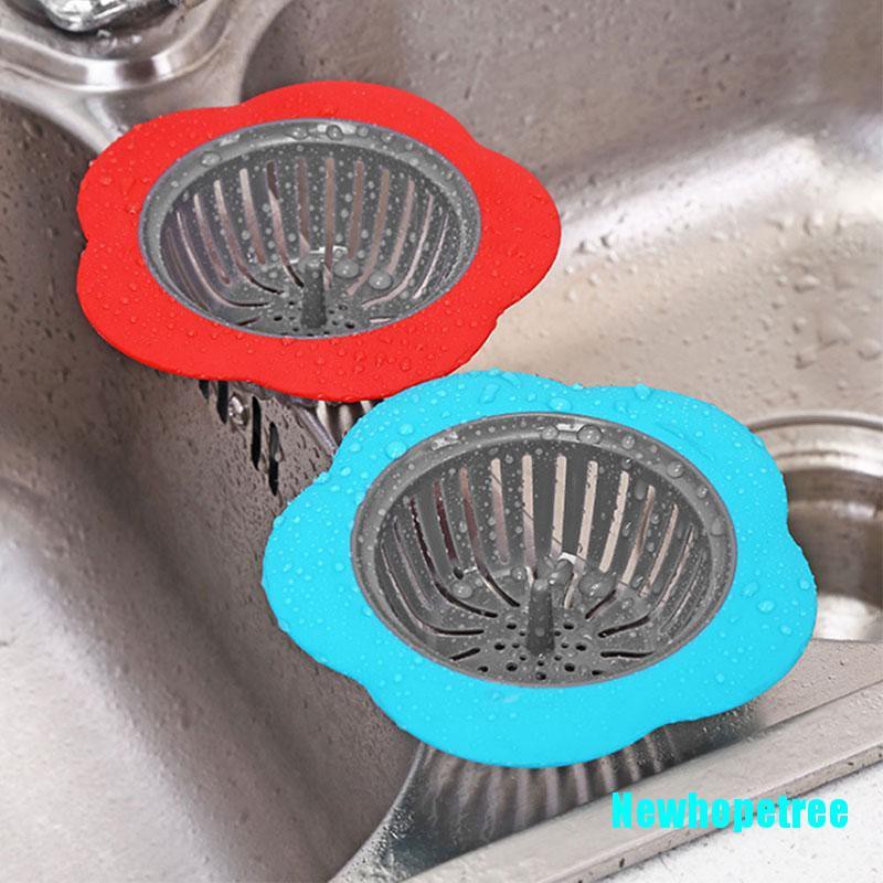 Nắp Lọc Rác Chống Tắc Nghẽn Hình Hoa Cho Bồn Rửa Nhà Tắm