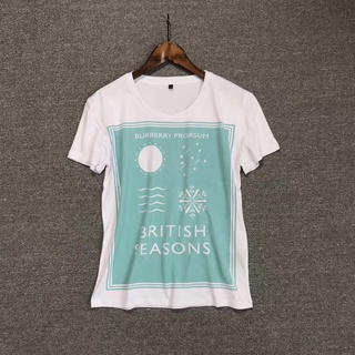 Áo phông nữ BBR British Season cổ tròn ngắn tay xuất xịn