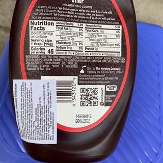 SIRO SOCOLA 680G HIỆU HERSHEY'S