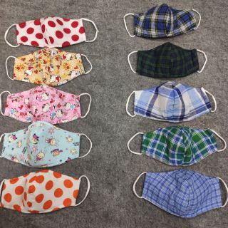 Sỉ 10 khẩu trang vải cho bé 3 lớp thoáng khí