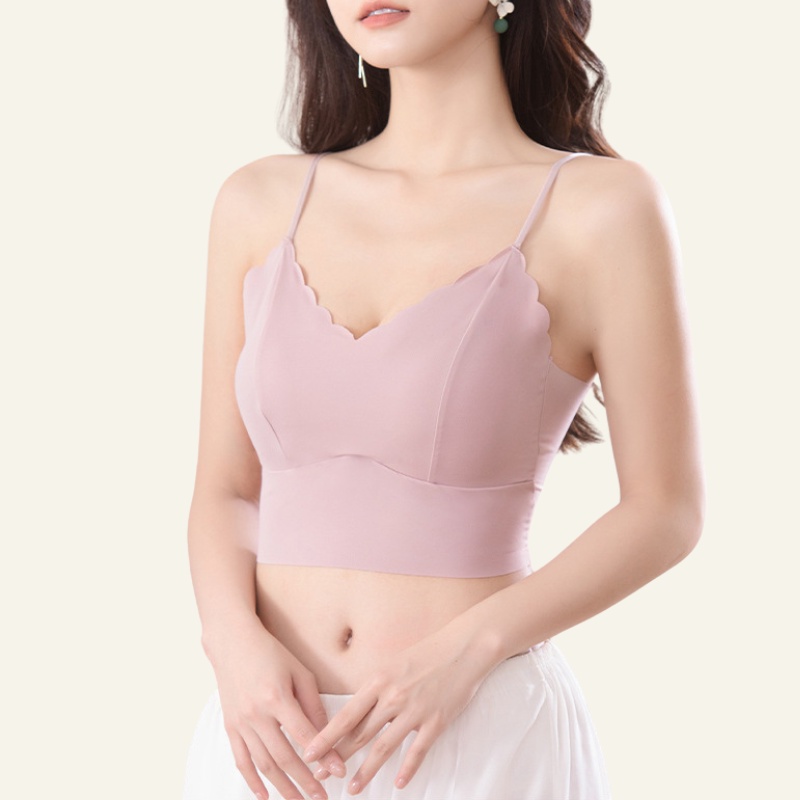 Áo bra nữ Chichi Houses hai dây xẻ ngực hở lưng đệm mút mỏng nâng ngực gợi cảm 630