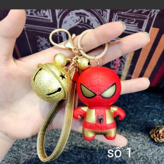 Móc khóa nhện đỏ,vàng.