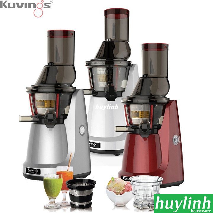 [Mã ELHAMS5 giảm 6% đơn 300K] Máy ép chậm Kuvings NS-321CBM2 - Tặng lưới làm kem và sinh tố - Made in Hàn Quốc