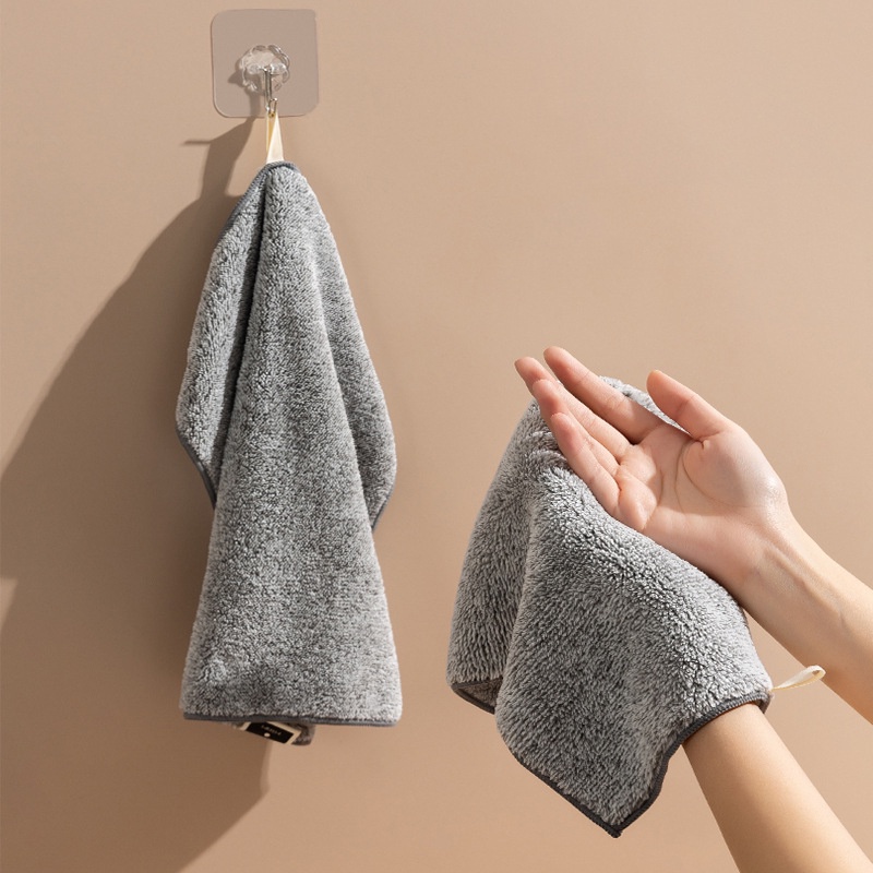1Piece Kitchen Japanese Bamboo Anti-grease Wiping Rags / Household Efficient Super Absorbent Microfiber Cleaning Cloth for House, Kitchen, Car, Window