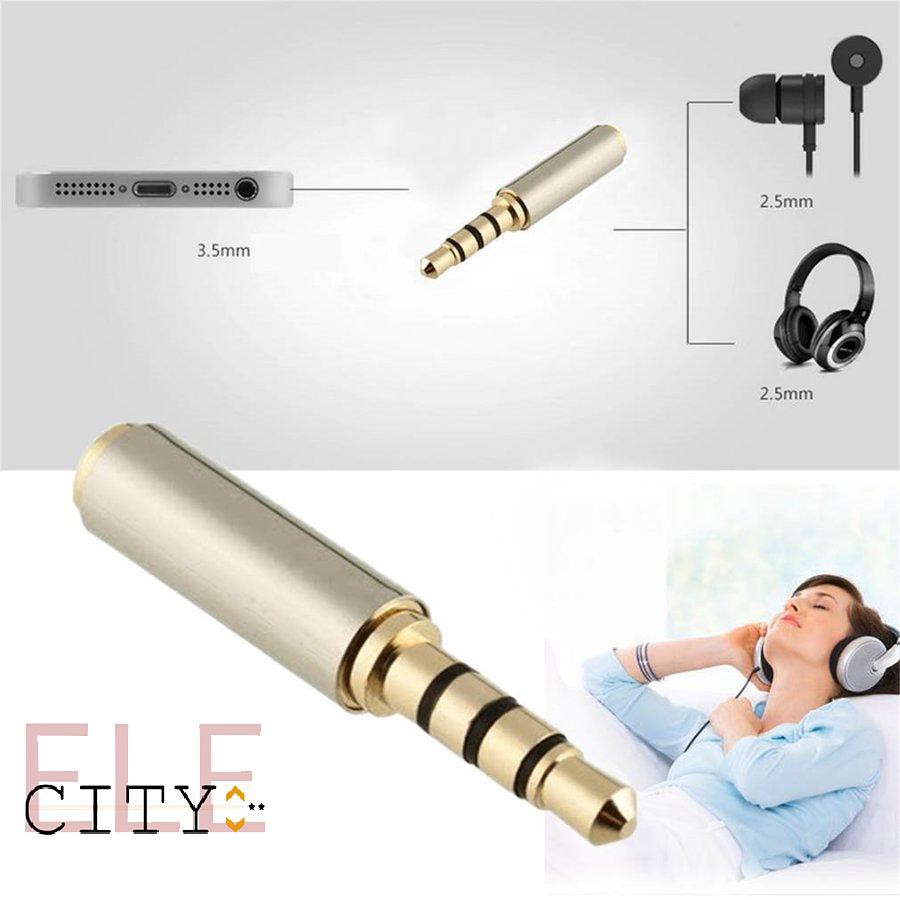 Đầu Chuyển Đổi Âm Thanh Từ Giắc Cắm 3.5mm Sang 2.5mm 107ele