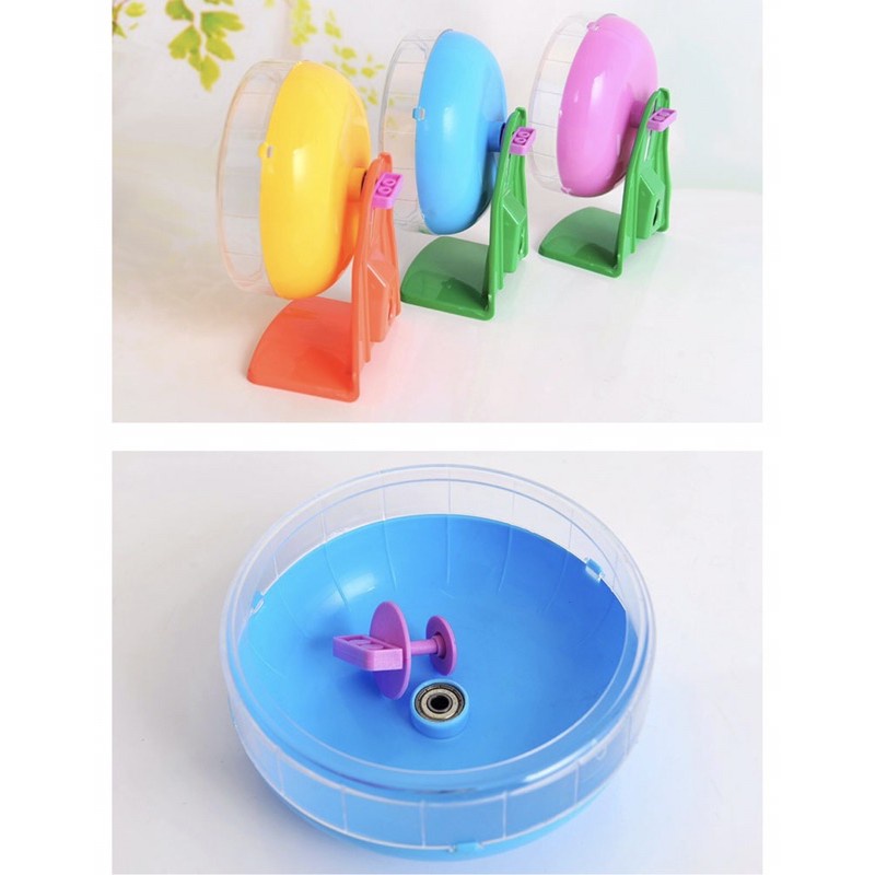 Wheel hamster silent 14cm (đã kèm đế)
