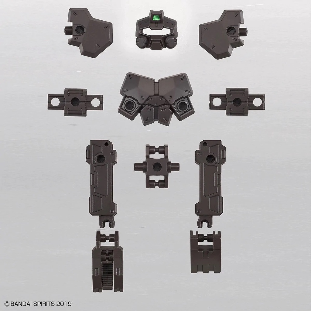 Mô Hình 30MM HG Option Armor Base Attack Rabiot Exclusive / Dark Brown OP-16 1/144 Bandai Đồ Chơi Lắp Ráp Anime Nhật