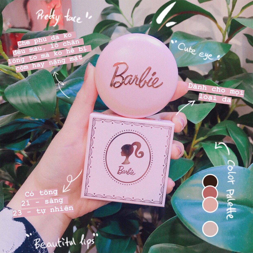 Phấn Phủ Nén Eglips x Barbie Blur Powder Pact