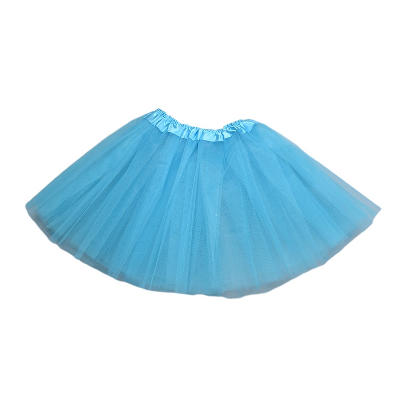 Chân Váy Xòe Tutu Phối Lưới Co Giãn Dành Cho Bé Gái Tập Múa Ballet