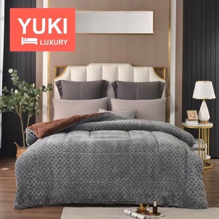 Chăn cừu Yuki Nhật 4,0kg màu trơn mẫu mới
