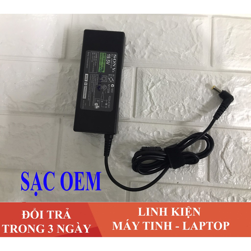 💥Sạc Laptop Sony 19.5V - 3.9A ( Apdapter Sony 19.5V - 3.9A ) [FREE SHIP ĐƠN TỪ 50K]