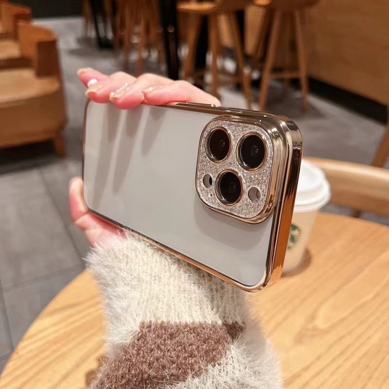 Ốp Điện Thoại TPU Mềm Họa Tiết Kim Cương Lấp Lánh Cho iPhone 13 Pro 12 11 Pro Max i11 11Pro 12pro