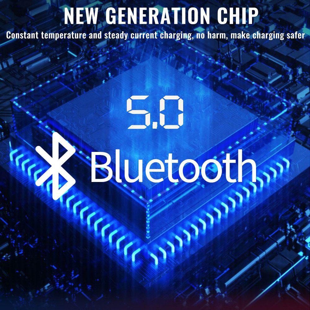 DARNELL Bộ Sạc Nhanh USB Bluetooth FM Chất Lượng Cao Cho Xe Hơi