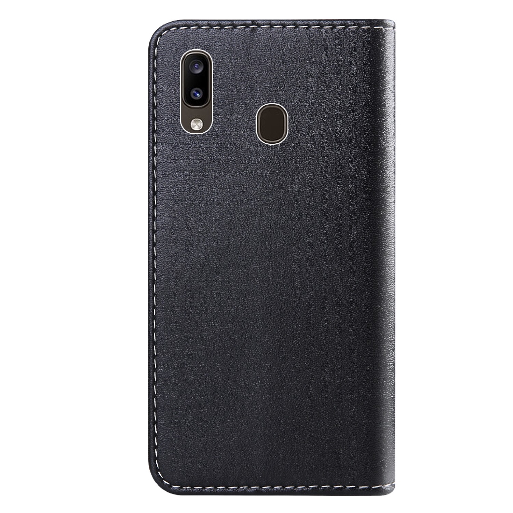 Three Colors Leather Flip Cover For Samsung Galaxy M10 A10 A20 A30 A40 A50 A70 A80 A90 A10E A20E A10S A20S Phone Case Wallet