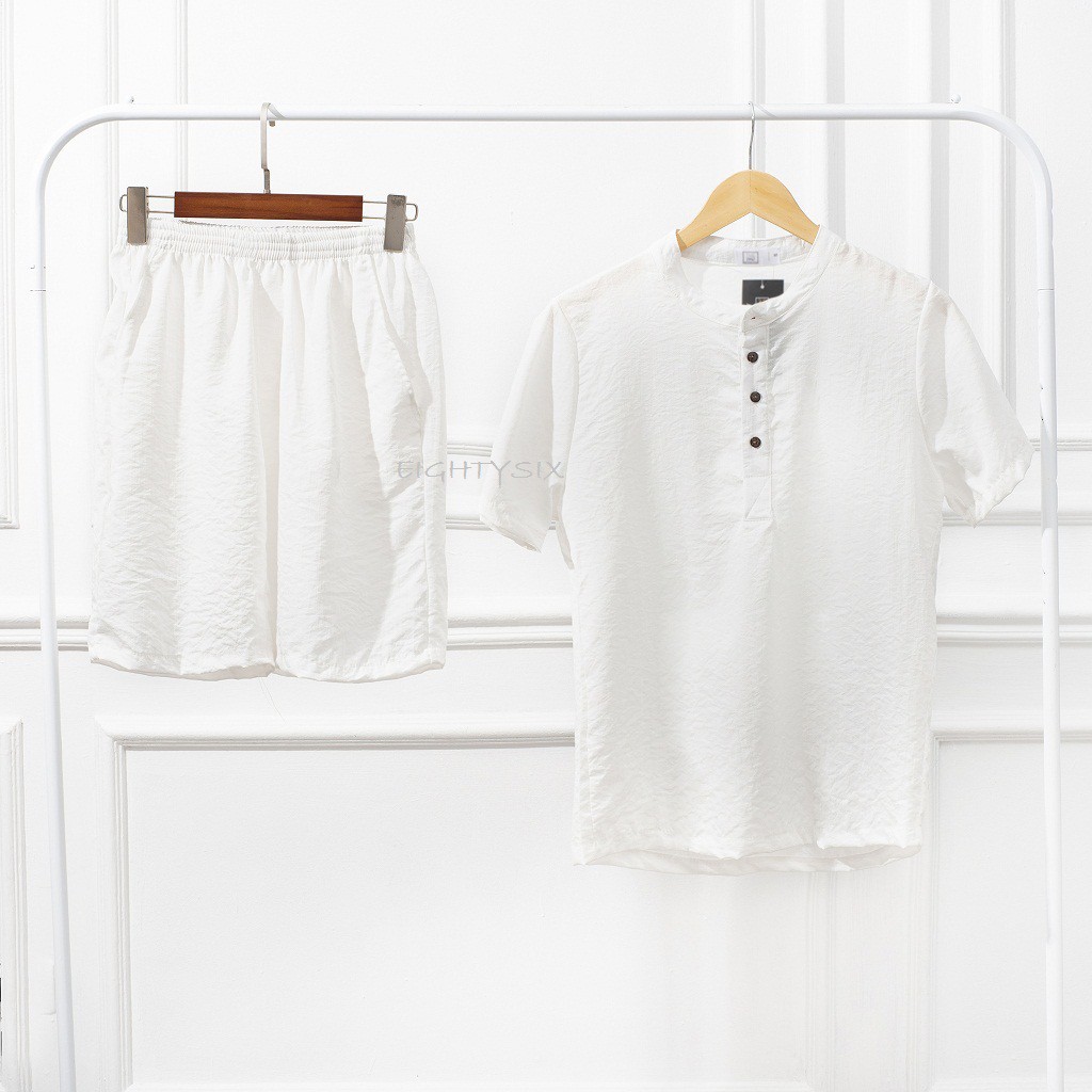 Áo Đũi, bộ đồ nam, cộc tay cổ tàu, chất đũi hàng Thái, mặc lên lịch lãm, nhiều màu cho anh em lựa chọn BD4 | BigBuy360 - bigbuy360.vn