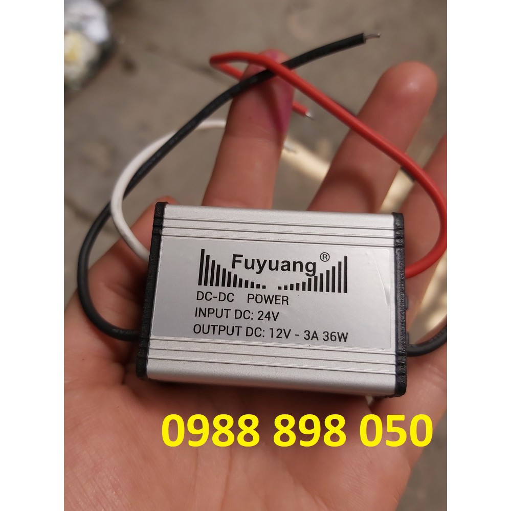 [Mã ELFLASH3 hoàn 10K xu đơn 20K] 24v xuống 12v