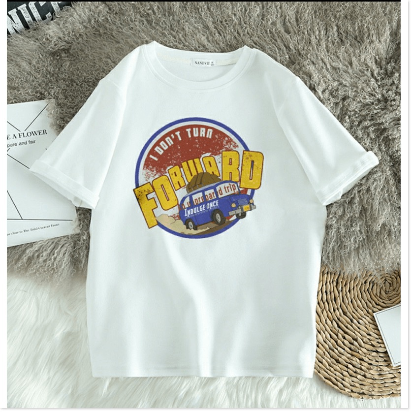 Áo thun unisex form rộng tay lỡ FORUIARD