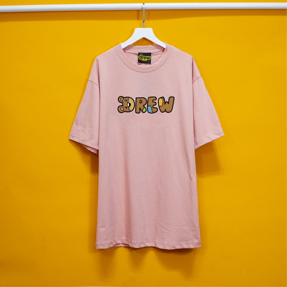 Áo thun tay lỡ DREW House chữ gấu Hogoto shop , Áo thun unisex nam nữ form rộng oversize chất liệu Cotton | BigBuy360 - bigbuy360.vn