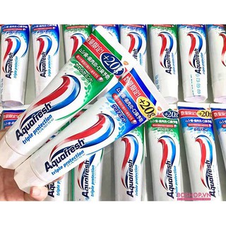 Kem đánh răng Aquafresh 140g - Nhật Bản
