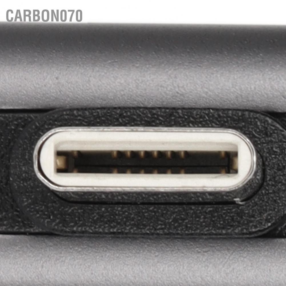 Hàng Sẵn Đầu chuyển đổi Type C Male sang IOS Ligthning Female Bộ điều hợp USB 3.1 Giao diện Tốc độ truyền 10Gbps【Carbon070】