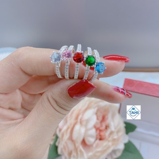Nhẫn bạc nữ đính đá