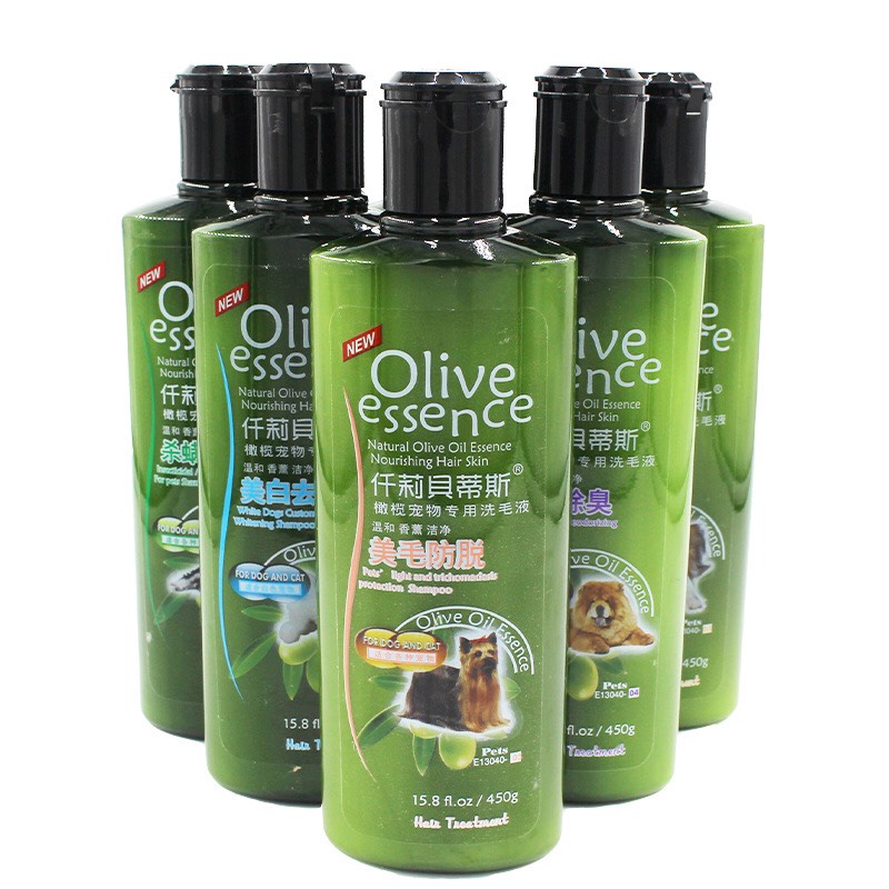 Sữa tắm cho thú cưng olive 450ml - Sữa tắm chó mèo