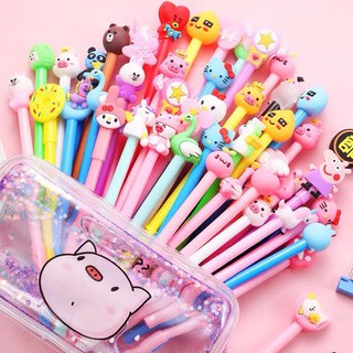 COMBO 10 bút bi dễ thương dùng làm quà tặng cho học sinh, nhiều mẫu siêu cute