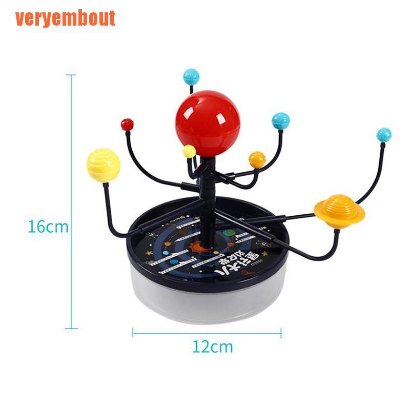 Mô Hình Hệ Mặt Trời Tự Lắp Ráp Độc Đáo