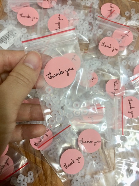 Chốt chặn charm cao su chặn silicon