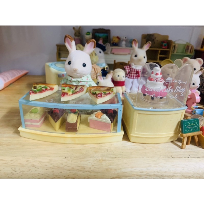 Đồ chơi mini nhà thỏ  sylvanian nguyên SET NHƯ HÌNH CHỤP