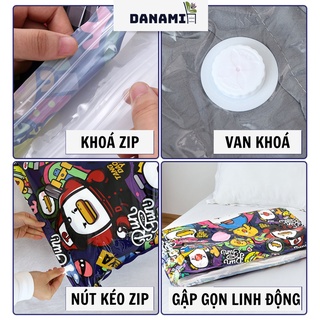 Máy hút chân không – Túi hút chân không đựng quần áo, chăn màn mền, gọn gàng, chống mốc - Danami official store