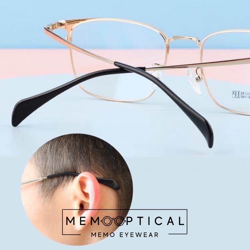 Phụ kiện bọc đuôi càng kính chân tăm,càng kính bọc nhựa Tr90 không gây đau tai khi đeo kính Memo Optical