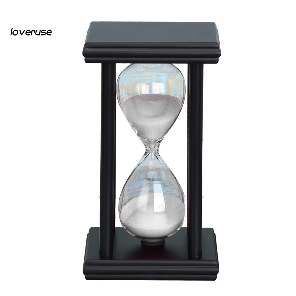 Đồng hồ cát 45/60 phút bằng gỗ trang trí nhà cửa