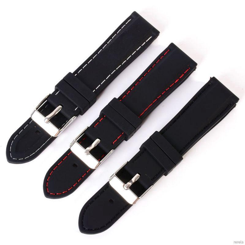 Dây đeo đồng hồ 18/20/22/24mm không thấm nước thời trang