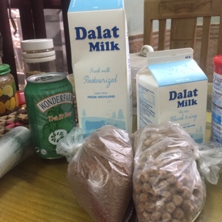 Combo làm sữa tươi trân châu đường đen