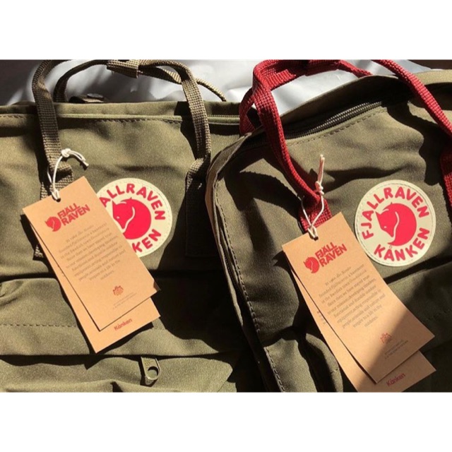 Balo kanken rêu đủ size