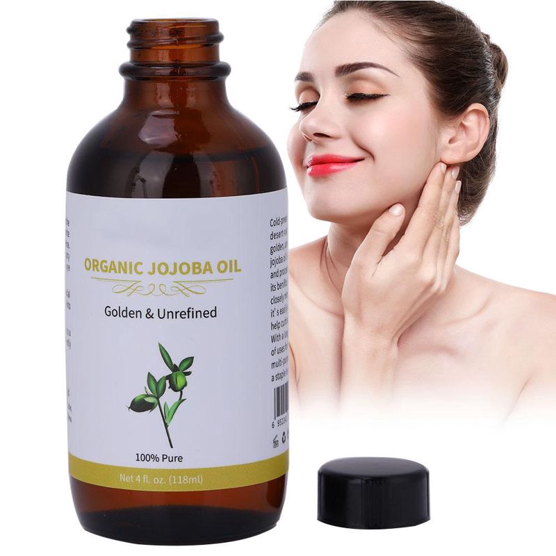 Tinh Dầu Jojoba Hữu Cơ Tự Nhiên Dưỡng Ẩm Chăm Sóc Tóc 118ml