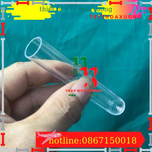 Ống nghiệm nhựa trắng không nắp túi 250 cái 5ml  ps
