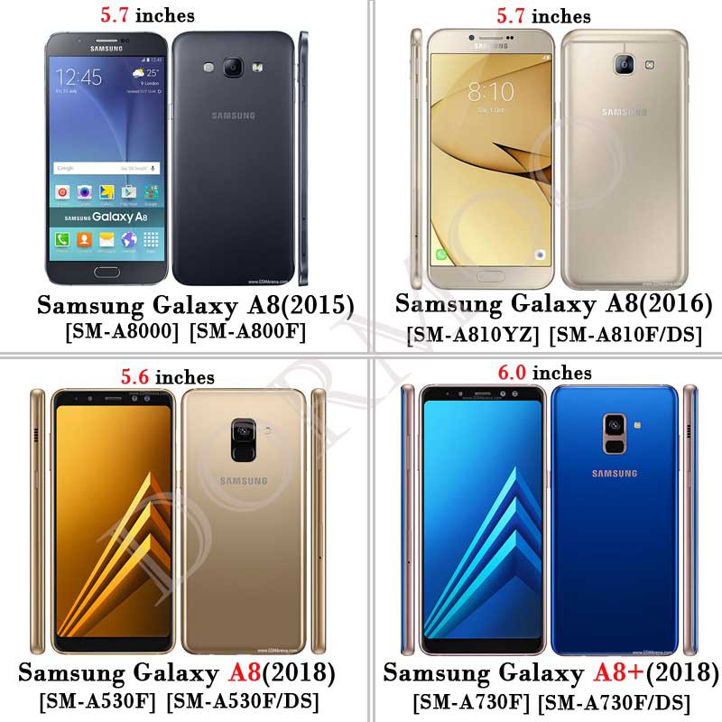 Samsung A3 A5 A7 A8 2015 2016 2017 A9 pro A6 A6+ A8+ 2018 A51 A71 A01 Phone Case