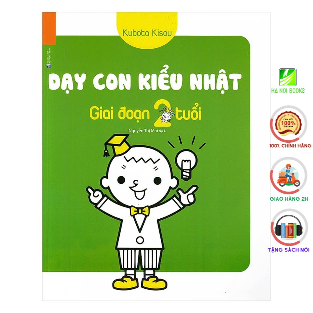 Sách - Dạy Con Kiểu Nhật - Giai Đoạn Trẻ 2 Tuổi - Thái Hà Books